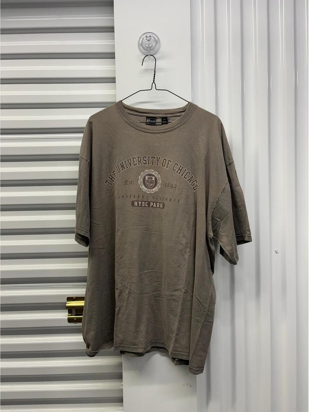 University of Chicago Men’s XXL Brown T-Shirt 2009 Gear For Sport Cotton
